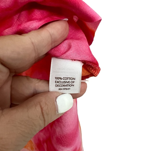 J Jill embroidered tie dye cotton tunic blouse women’s size XS - Picture 5 of 5